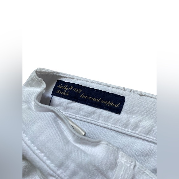 Citizens of Humanity | Size 24/XS white cropped Kelly jean - Picture 4 of 14